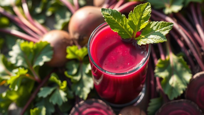 Rote Bete Saft Bio: Natürlich und voller Vitamine