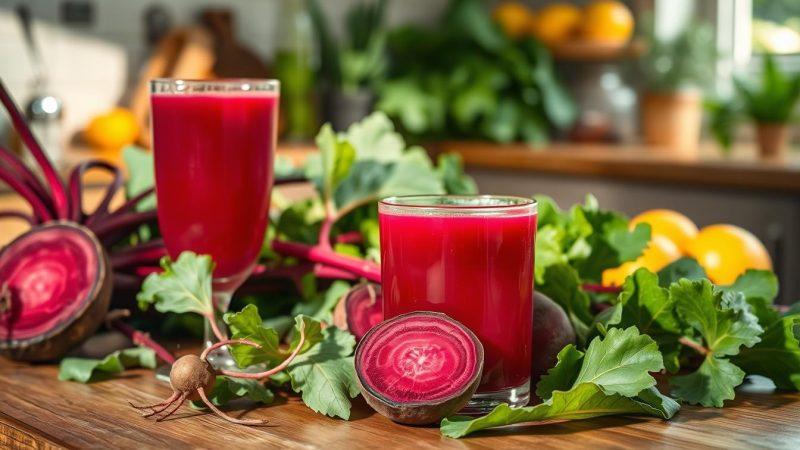 Rote Bete Saft: Natürliche Unterstützung für die Leber