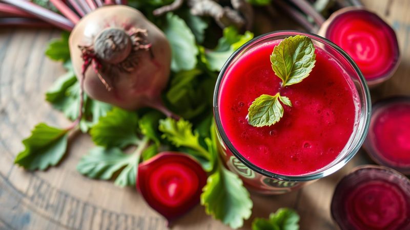 Rote Bete Saft: Verbessert die Potenz auf natürliche Weise