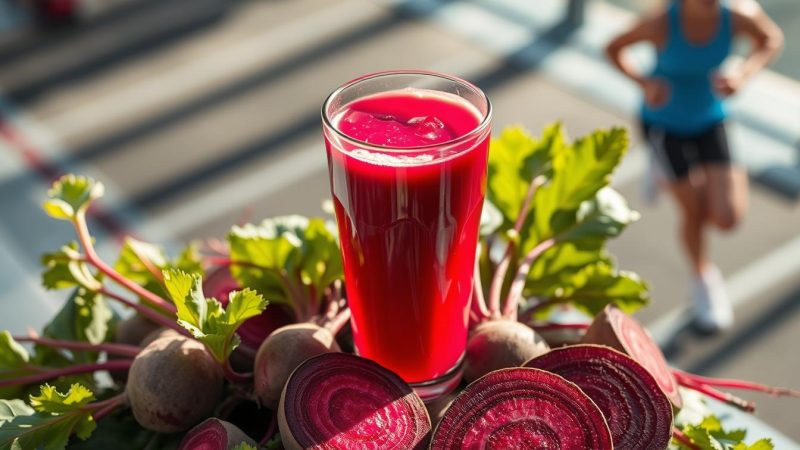 Rote Bete Saft: Gesundheit und Leistung im Sport