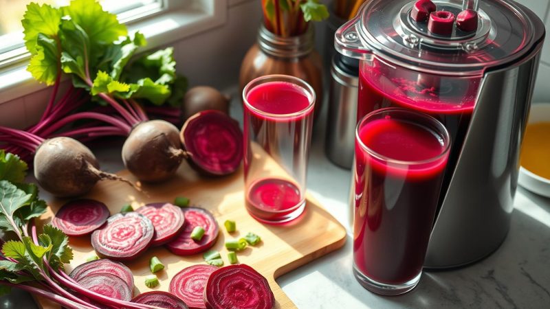 Rote Bete Saft selbst zubereiten: Einfache Schritte