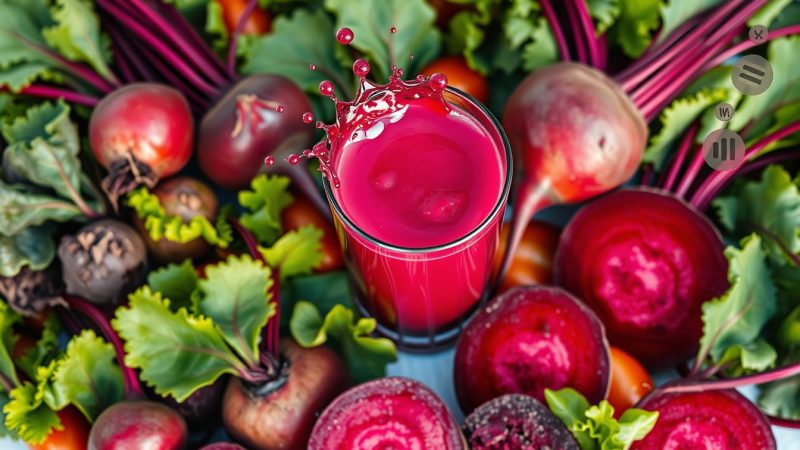 Rote Bete Saft: Vitalstoffbooster für ein gesundes Jahr