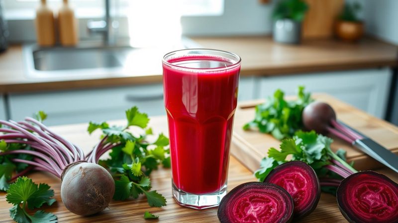 Rote Bete Saft zubereiten: Der gesunde Trend