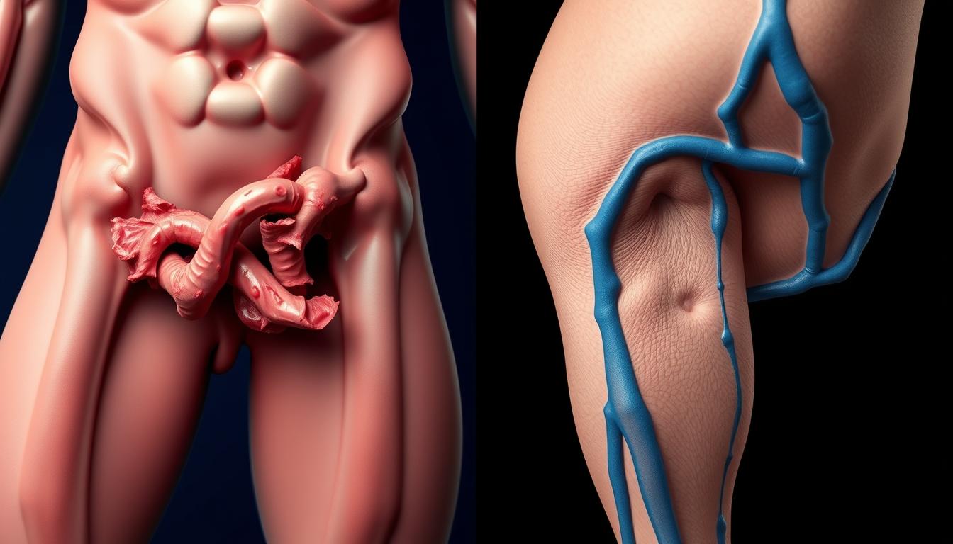 Hämorrhoiden oder Krampfadern? Der Unterschied auf einen Blick