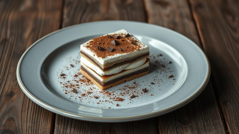 Einfaches Tiramisu-Rezept zum Einfrieren ohne Eier