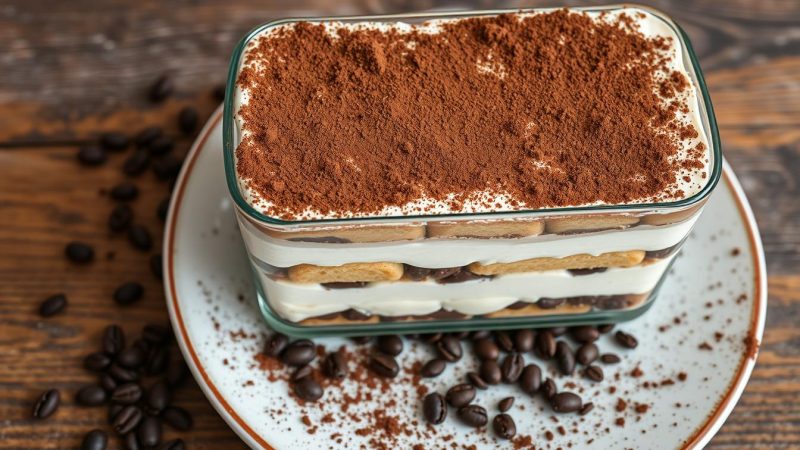 Tiramisu ohne Eier: Leckeres Dessert mit Quark und Mascarpone