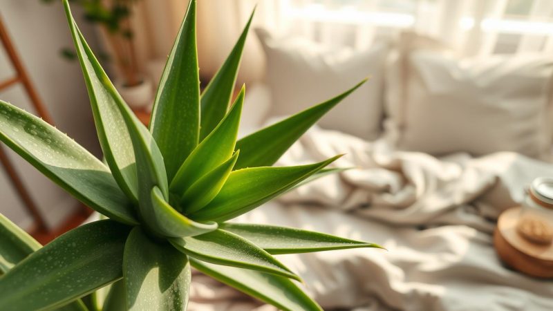 Warum Aloe Vera ins Schlafzimmer gehört – Ihre Vorteile