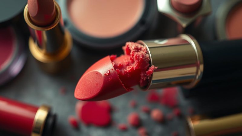 Warum bröckelt Lippenstift? Das sind die Gründe dafür.