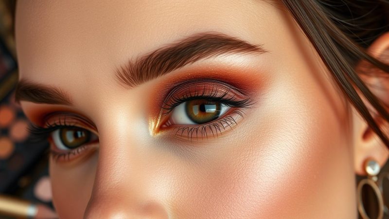 Lidschatten für braune Augen: Schöne Looks