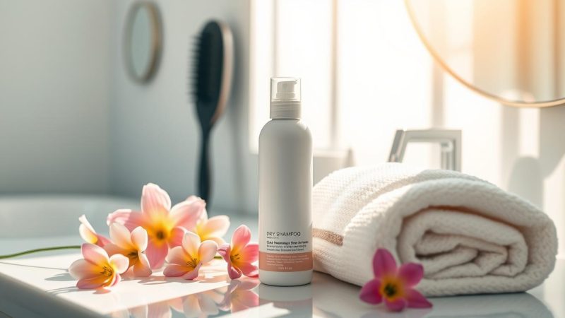 Trockenshampoo: Wie es Ihre Haare beeinflusst