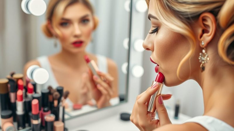 Wie Lippenstift auftragen: Tipps für perfektes Lippen-Make-up