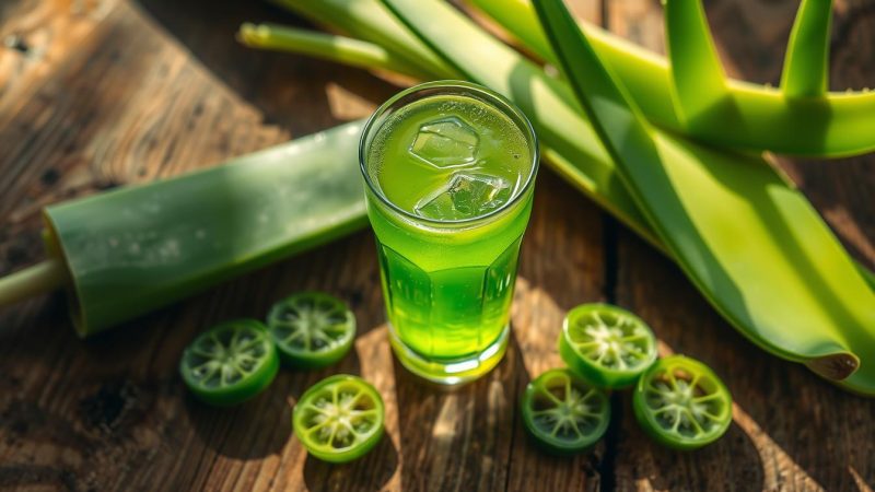 Aloe Vera Saft: Vielseitige Anwendungen für deine Gesundheit