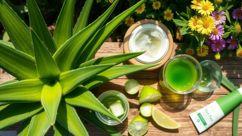 Aloe Vera Verwenden: Vielseitige Anwendungen