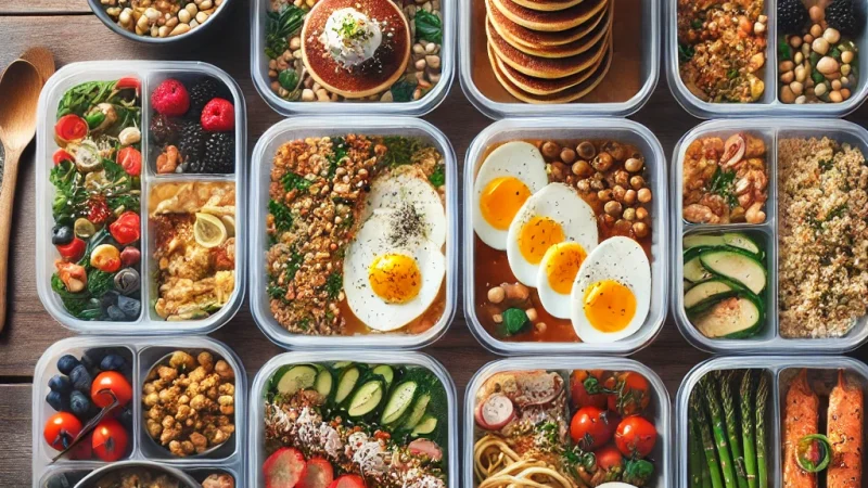 Meal Prep Rezepte: Einfache & gesunde Ideen für jede Mahlzeit