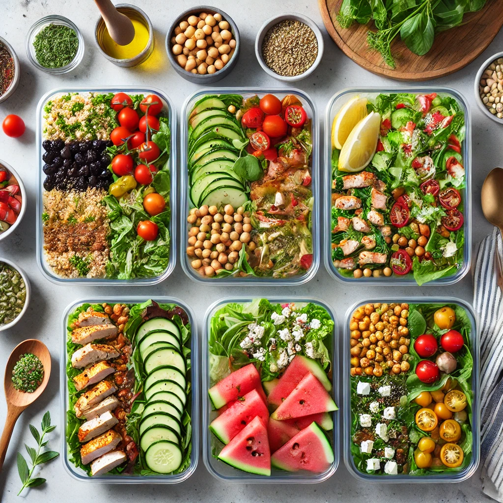 Meal Prep Salat: 10 frische & gesunde Rezepte für die Woche 🥗