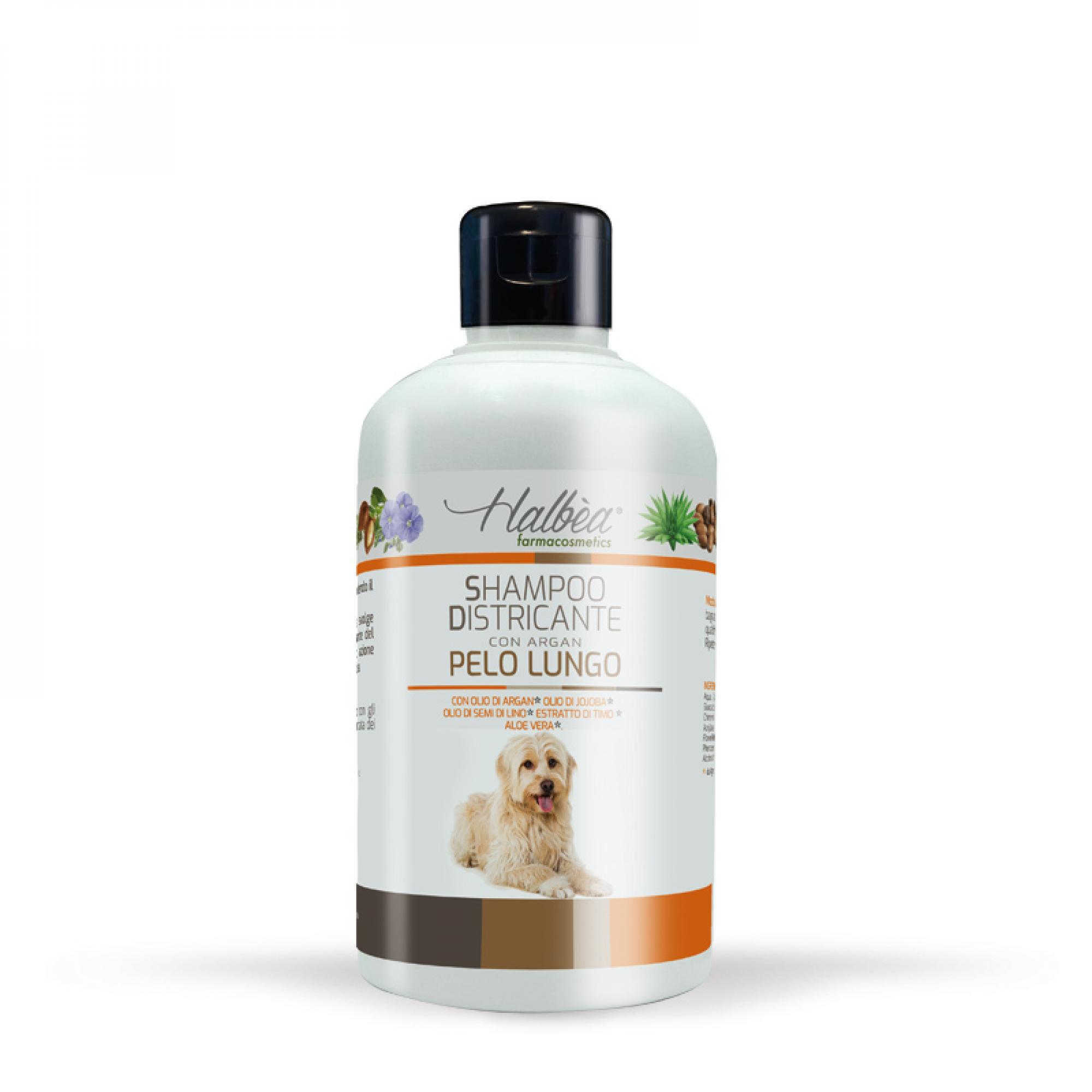 Entwirrendes Hundeshampoo für Langes Fell mit Argan von Halbea