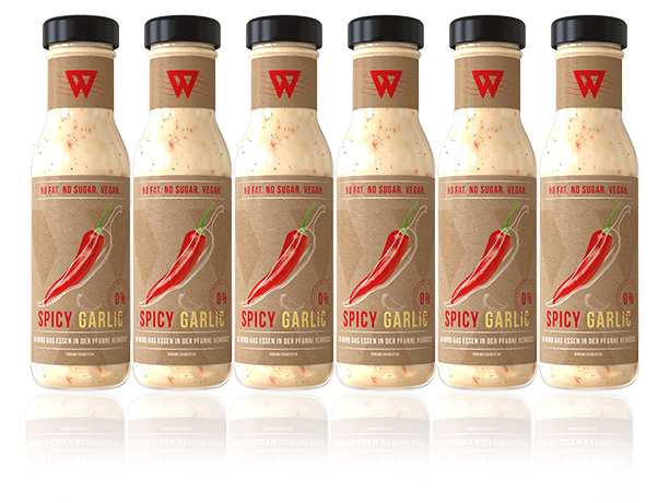 HC WunderSauce Spicy Garlic - 250ml 6er