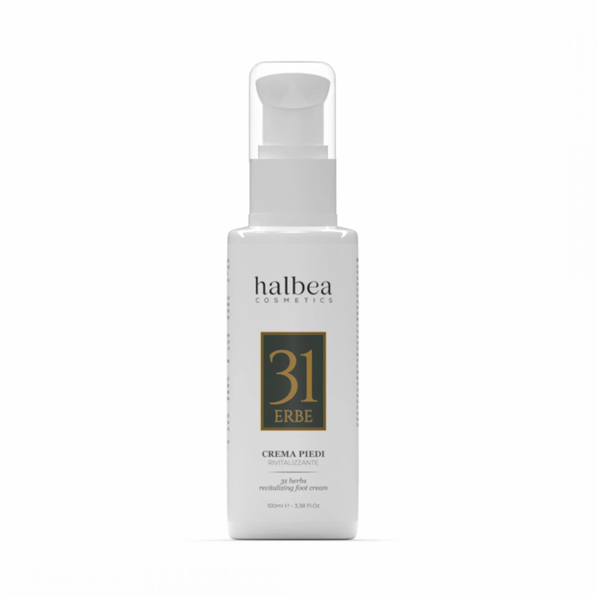 Halbea Revitalisierendes Fußcreme - 31-Kräuter-Öl Sorgenta