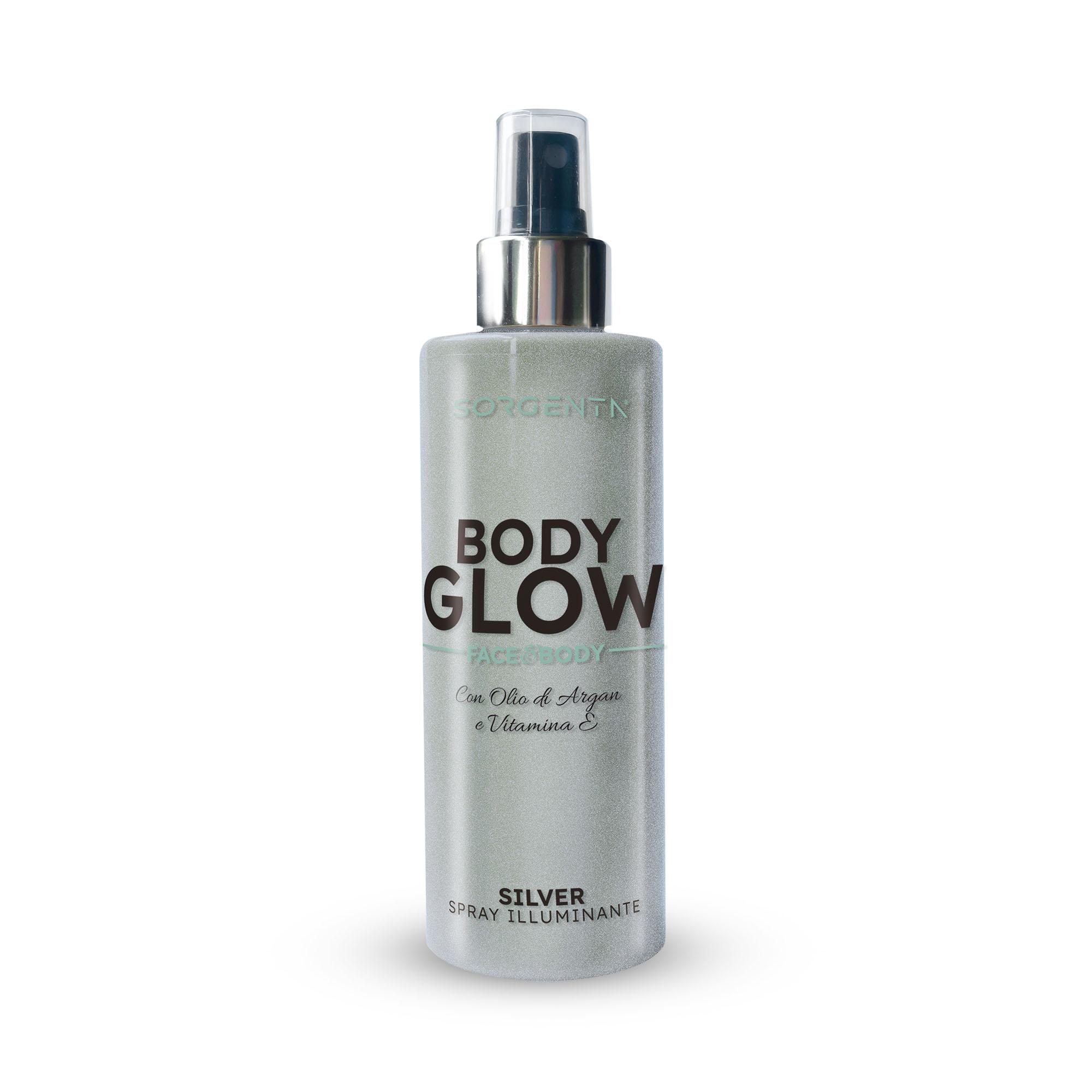 Body Glow Spray Silver von Halbea Sorgenta
