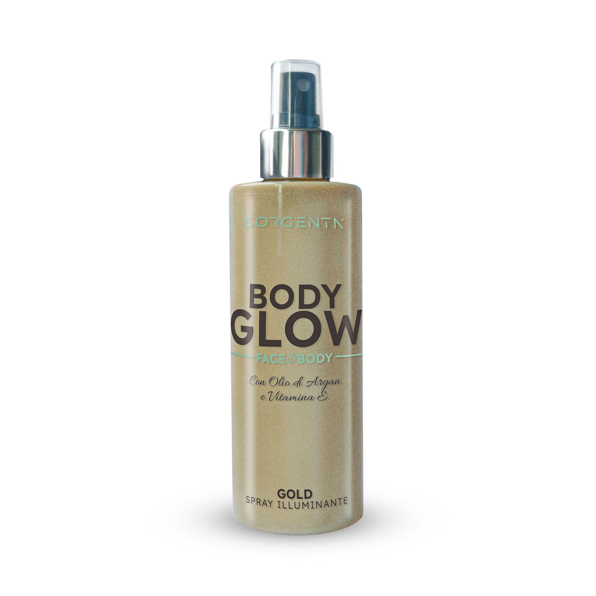 Body Glow Spray Gold von Halbea Sorgenta