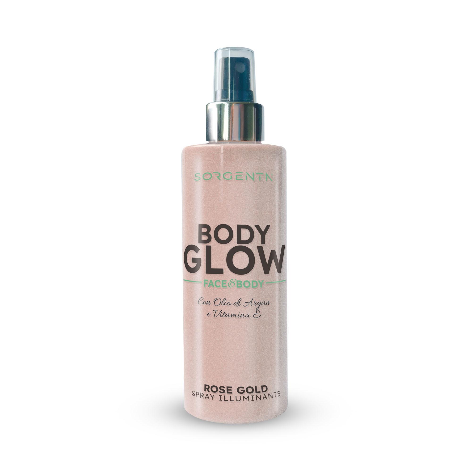Body Glow Spray Rose Gold von Halbea Sorgenta