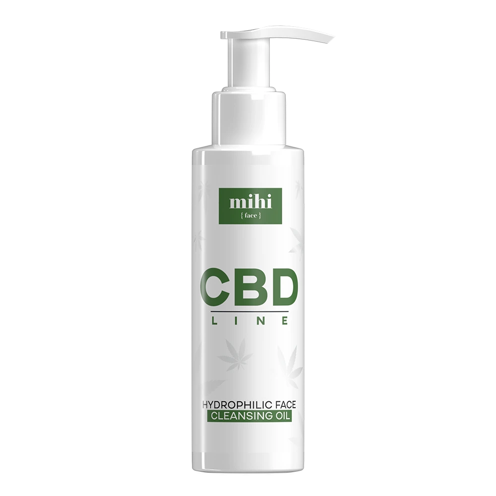 mihi CBD Line. Hydrophiles Gesichtsreinigungsöl