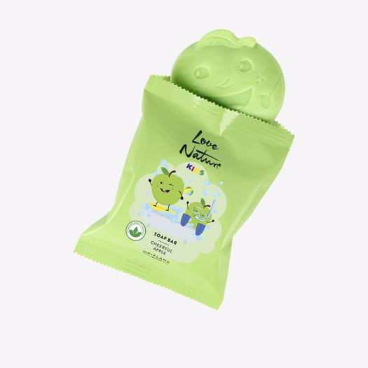 Love Nature Kids Seifenstück Fröhlicher Apfel 3