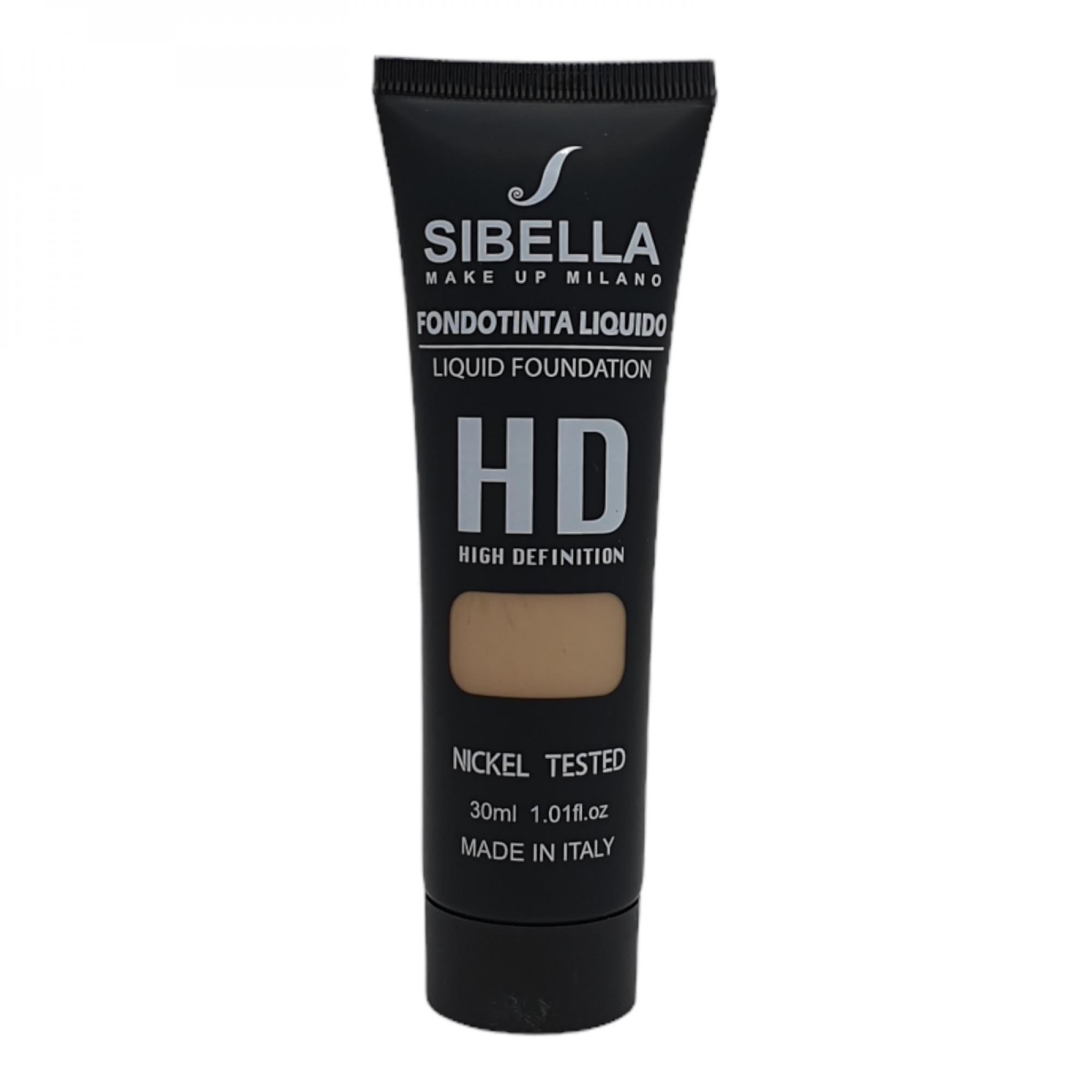 Sibella Liquid Foundation HD Farbauswahl 03