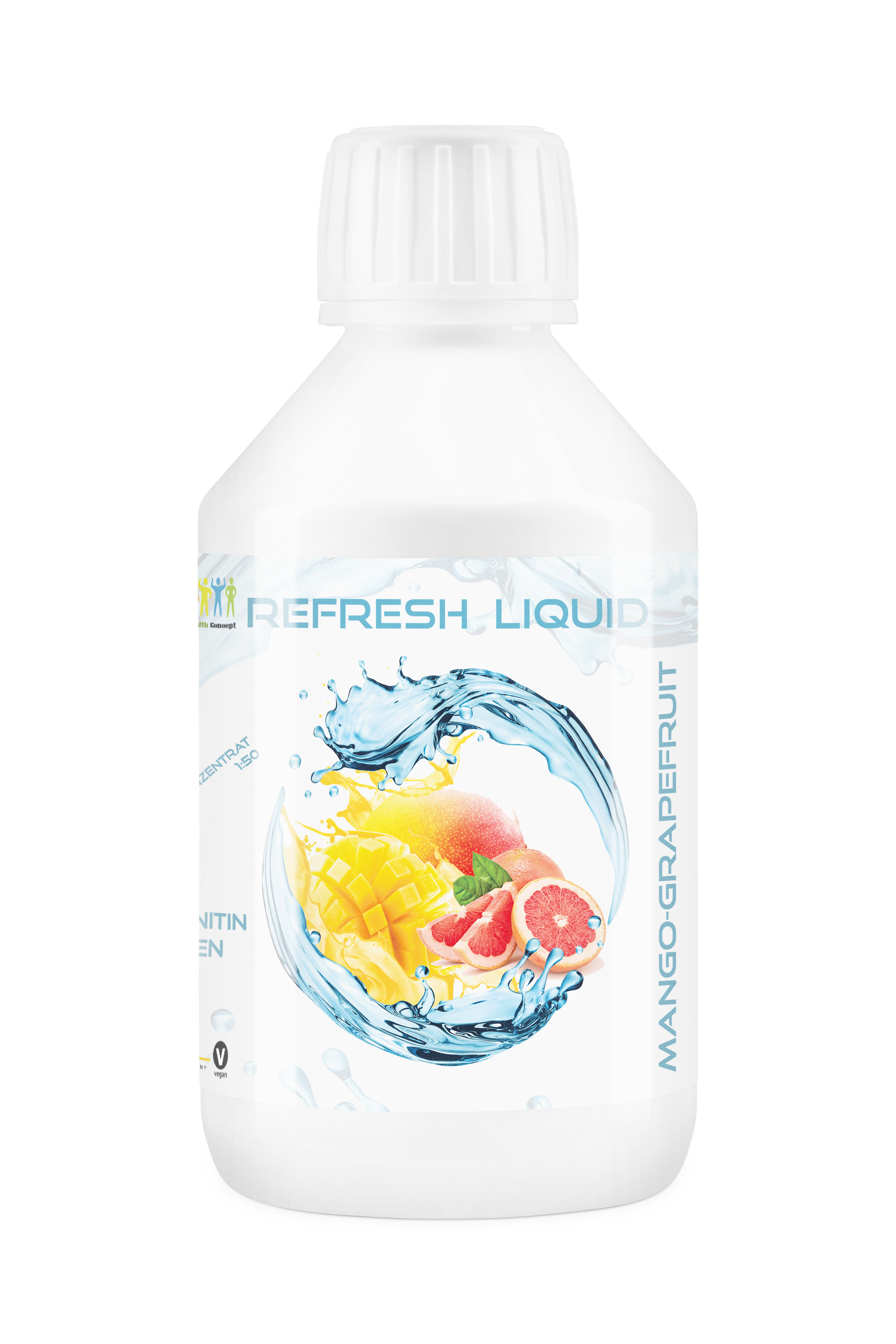 HC Refresh Liquid Mango Grapefruit Konzentrat 1zu150 - Zuckerfreier Sirup