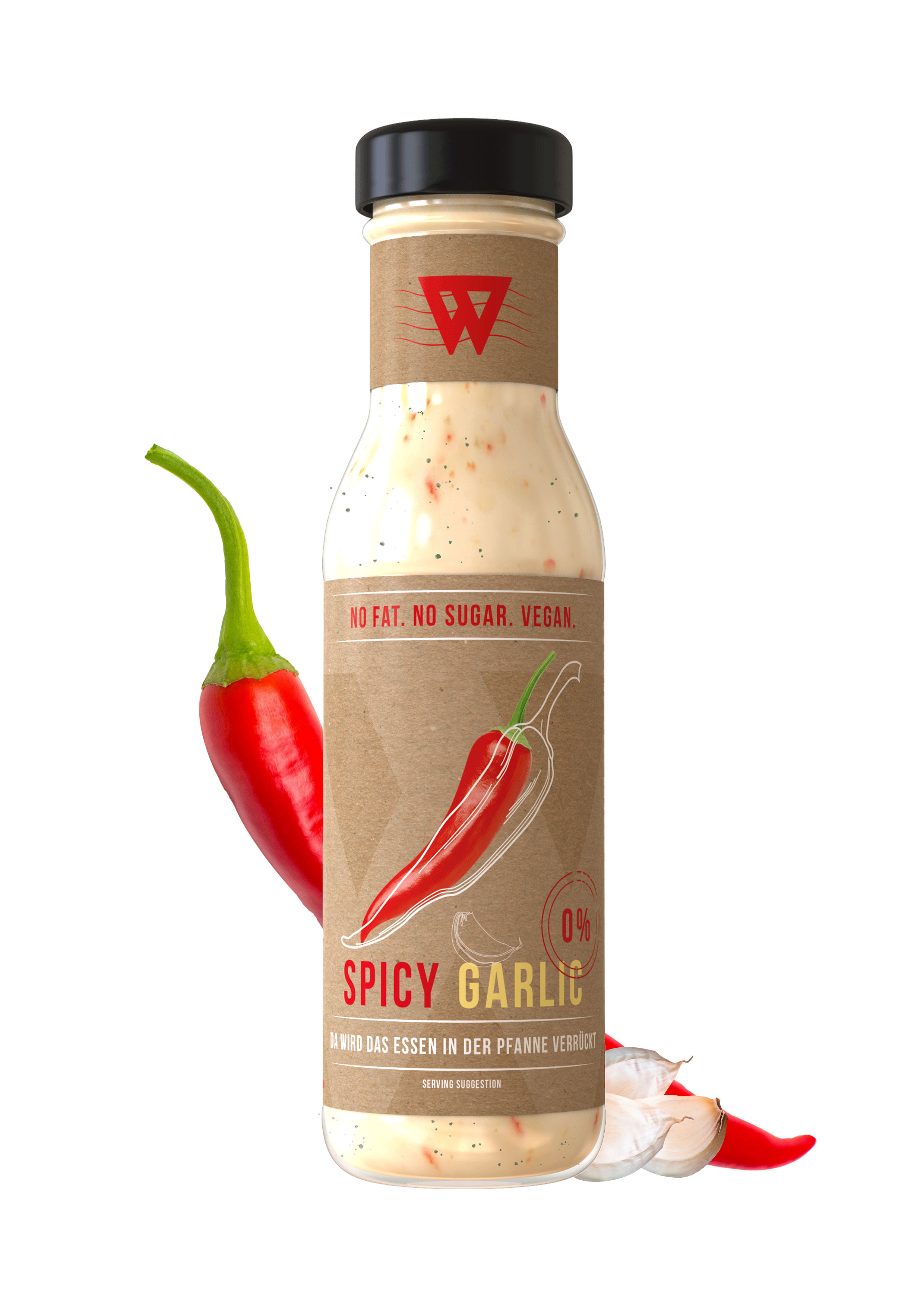 HC WunderSauce Spicy Garlic - 250ml